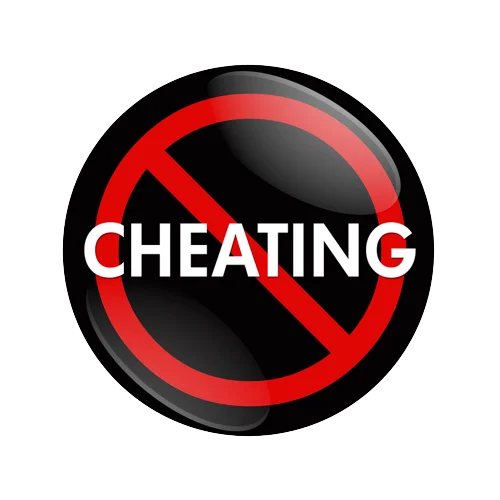 Stop Cheaters logó